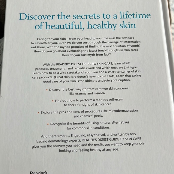 Readers Digest’s Guide to Skincare textbook, educational book & guide - Picture 3 of 12